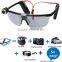 Fashion wifi 32GB wireless1080p HD mini sunglasses hidden waterproof audio&video dv remote control mobile app wide angle