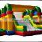 lovely inflatable bouncer with slide /inflatale jumping castle