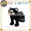 HI CE high quality funny cartoon plush animal electric riding horse scooter motor toy for kids