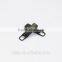 Garments Metal Zipper Puller Zinc Alloy Custom Zipper Puller Slider