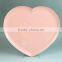 dinnerware ceramic heart shaped plate, pink ceramic dinner plate, bulk dinner plates