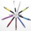 colorful cheap custom logo plastic pen