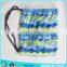 100% Cotton Star Printing Towel Fabric Handbag Factory Made Lady Beach Handbag