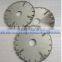 Electroplated diamond saw blade