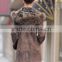 Women's Fashion Double Face Sheep Suede Lamb Fur Long Overcoat Single-breasted