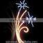 2D fancy led motif light Christmas led street MOTIF lights for POLE decorations