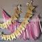 Pink gold birthday party to celebrate the birthday banners golden banners