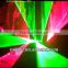 Three Lens Red & Green 350mW Party Laser Stage Light for DJ/Party