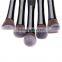 good quality black 5pcs make up brush set for wholesale