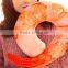 creative simulation shrimp pepper eggplant and U shape croissant imitated plush stuffed sleeping neck pillow cushion toy