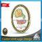 Personalized zamac custom badges with design pattern