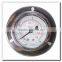 High Quality 2.5inch back connection pressure gauge with 3 screw front mount