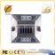 Waterproof flashing led light cat eye reflective aluminum solar road studs