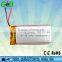 GEB502040 3.7v 350mah lipo rechargeable Lithium Ion Polymer battery