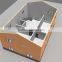 new type gable roof prefabricated house germany painting design