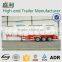 Fuel Tank Trailer, Aluminum Alloy Feul Tanker Semi Trailer, 3 axle oil tanker trailer 40 m3