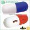 Best seller OEM design medicine capsule shape stress ball on sale