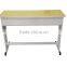 school furniture school double desk and chair for two person