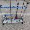 Amarine-made Fishing Rods Holder Portable Aluminum 24 Fishing Rod Racks Great for Storing Fishing Poles on Boat, Truck, Rv At Ho