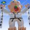 Giant inflatable taekwondo man cartoon toys for sale