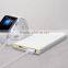 Family size CNC craft full leather bag power bank for women