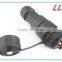LLT 6 pins M25 cable connector