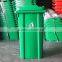 Wheeled large waste bin for rubbish storage and collection/120L outdoor trash cans