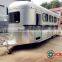 3HAL-D horse floats with front sofa/bed side kitchen
