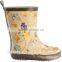 european style rain boots Rubber wellie boots For Children cheap wellingtons boots