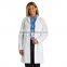 High Quality Disposable Non Woven Lab Coat, Cheap Disposable Lab Coat With Collar and Snap Button Closure