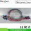 2016 top quality artificial leather Syncing fast charging MFi Cables