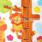 Cartoon Animal Children's Measuring Wall Sticker / Cute Kids Height Sticker / Tree Height Chart Measure