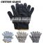 Made in China Polkka Dots Cotton Drill Glove Oil Resistant Glove /Guantes De Algodon 0253