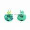 3d cartoon character soft PVC/ rubber pencil/ pen topper