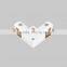 2 wires "X" shape led track light adapter