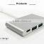 USB Type C Adapter With High Speed Charging 4 Prot Portable USB Type c HUB