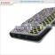 slogan mobile phone accessories pu leather wallet diamond case cell phone case for iphone 4 5 6 7 s se c plus
