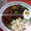 Disposable round carry out aluminium foil food container/pan