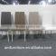 Customized pvc seat power coating white metal legs dining chairs office chairs