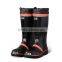 Steel Insole Black and Red Color Top tied Fashion Mining Rubber Boots Anti-Smashing Rubber Boots Anti-Puncture Rubber Boots