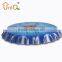 Beautiful metal bottle cap decor wall clock