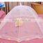 Hot sales 100% polyester high quality baby crib mosquito net