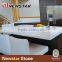 Newstar arctic white quartz countertops