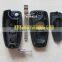 New key Fo 2 button flip smart key shell (HU101)