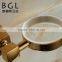 BAOGELI 2015 wall finishes for bathroom 12138 zine alloy bathroom accessories gold toothbrush cup
