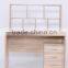 colorful wooden classic study table storage computer PC