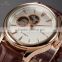 KS Gold Case Steel Back Mens Automatic Mechanical Wristwatches