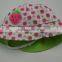 OEM popular kids summer caps print bucket hats