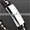 China Online Shopping Men'S Woven Leather Bracelets