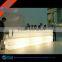 modern rgb color bar/pub counter for sale,plastic portable led long bar table